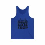 Resting Gym Face Unisex Jersey Tank, Gym Tank Top, Fitness Apparel, Workout Gear, Funny Gym Shirt, Activewear, Women'S Tank, Men'S Tank