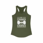 Women'S Motivational Workout Tank, Fitness Quote Shirt, Gym Apparel, Inspiring Exercise Top, Perfect Gift For Gym Lovers, Sweat And Inspire