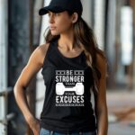 Women'S Motivational Workout Tank, Fitness Quote Shirt, Gym Apparel, Inspiring Exercise Top, Perfect Gift For Gym Lovers, Sweat And Inspire